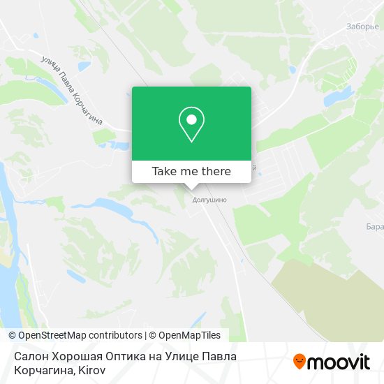 Салон Хорошая Оптика на Улице Павла Корчагина map