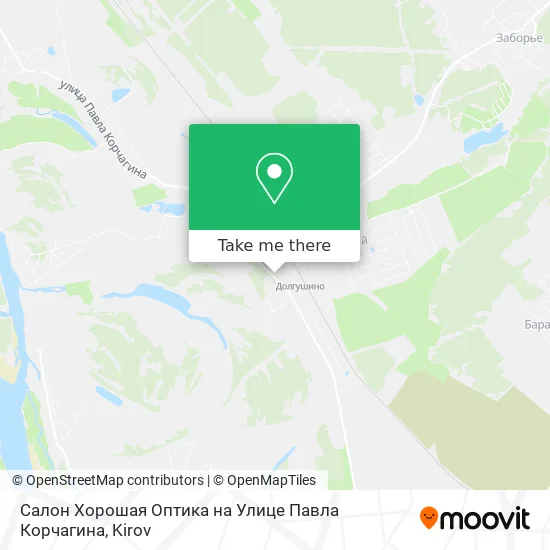 Салон Хорошая Оптика на Улице Павла Корчагина map