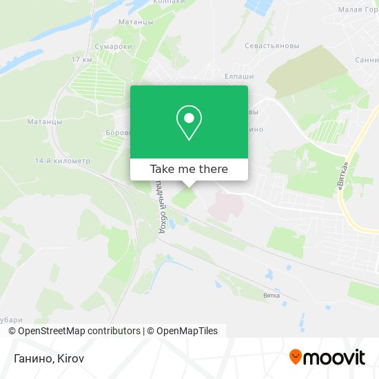 Ганино map