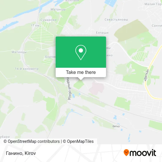 Ганино map