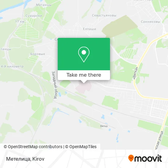 Метелица map