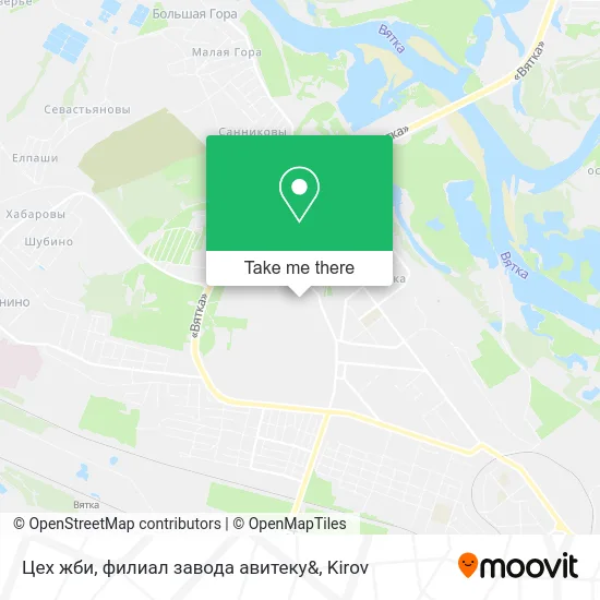 Цех жби, филиал завода авитекy& map