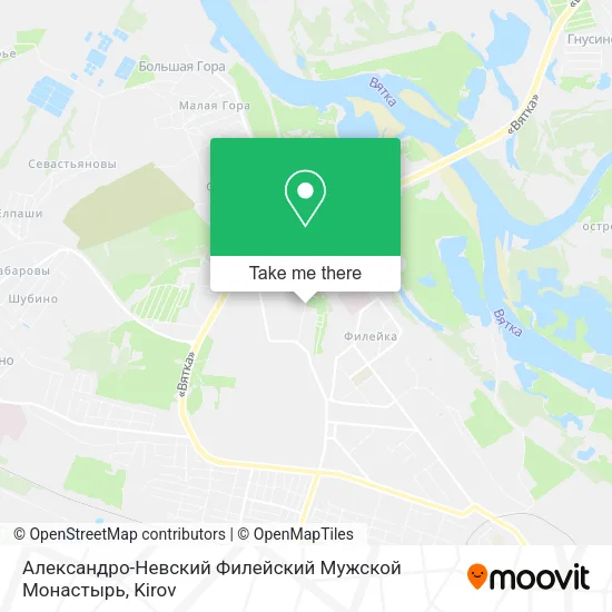 Александро-Невский Филейский Мужской Монастырь map