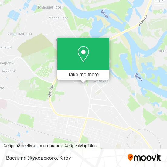 Василия Жуковского map
