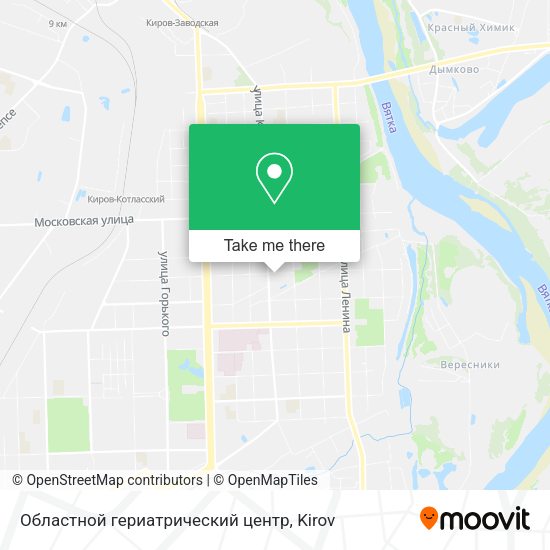 Областной гериатрический центр map