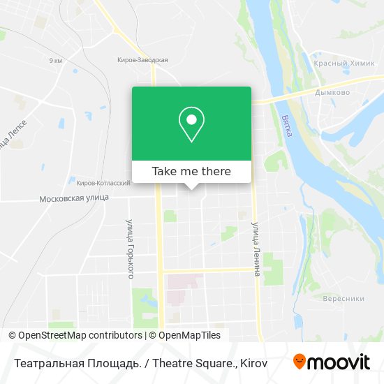 Театральная Площадь. / Theatre Square. map