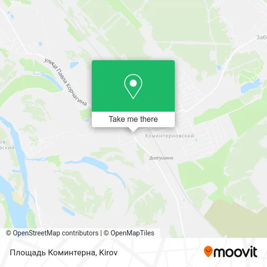 Площадь Коминтерна map