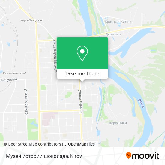 Музей истории шоколада map