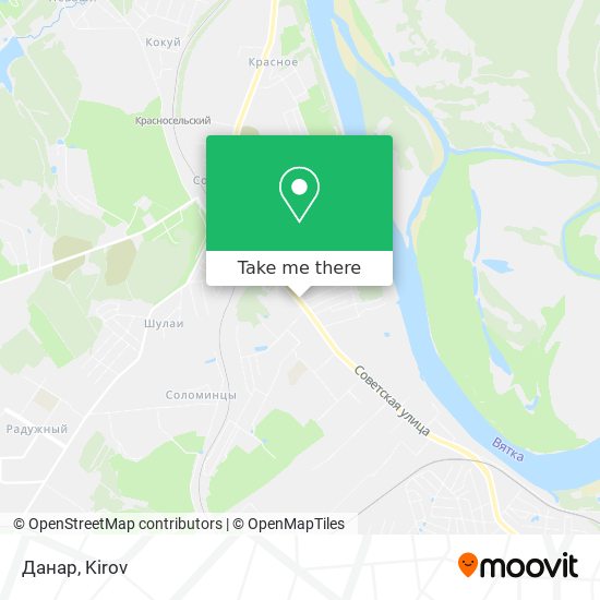 Данар map
