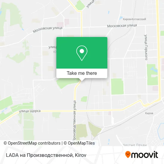 LADA  на Производственной map
