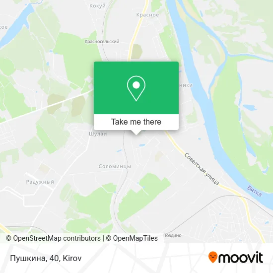 Пушкина, 40 map