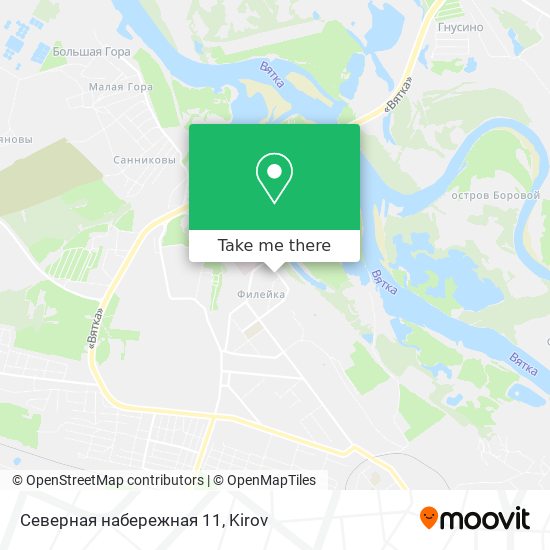 Северная набережная 11 map