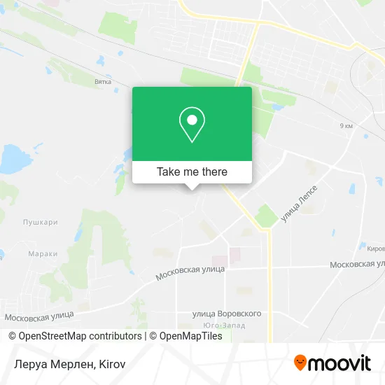 Леруа Мерлен map