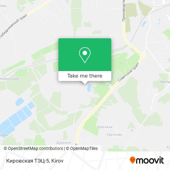Кировская ТЭЦ-5 map