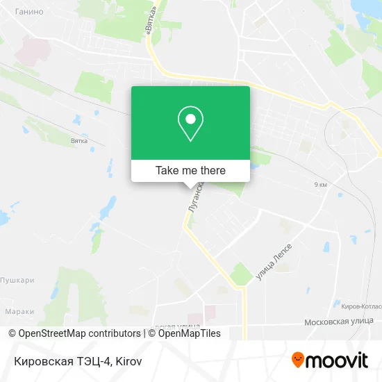Кировская ТЭЦ-4 map