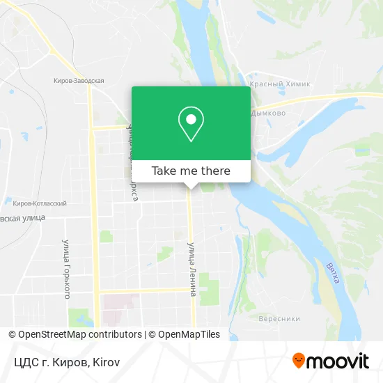 ЦДС г. Киров map