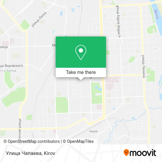 Улица Чапаева map