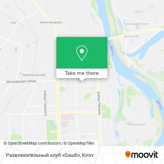 Развлекательный клуб «Gaudi» map