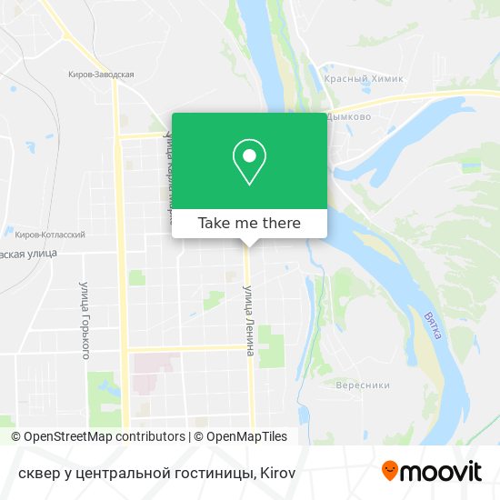 сквер у центральной гостиницы map