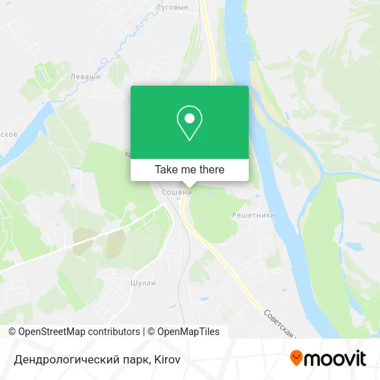 Дендрологический парк map
