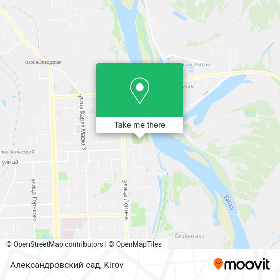 Александровский сад map