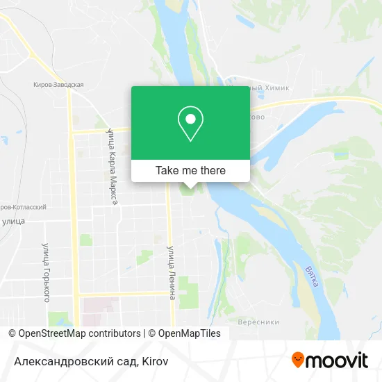 Александровский сад map