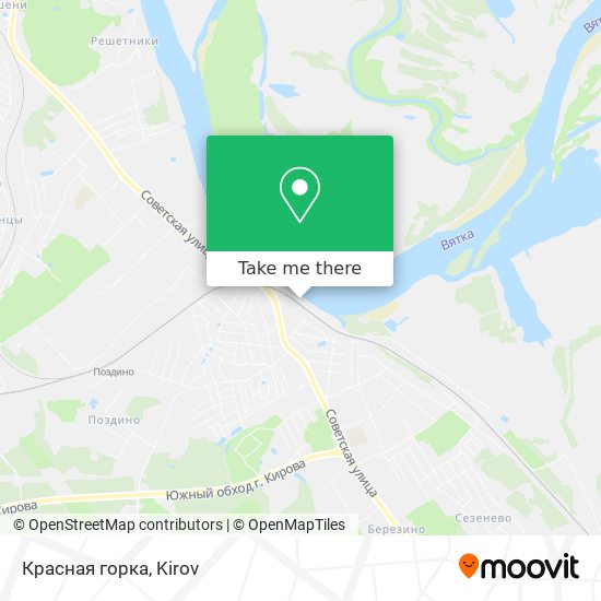 Красная горка map