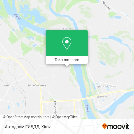 Автодром ГИБДД map