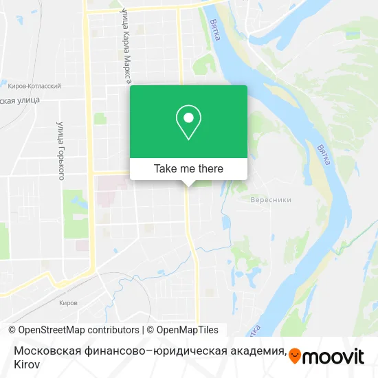 Московская финансово–юридическая академия map