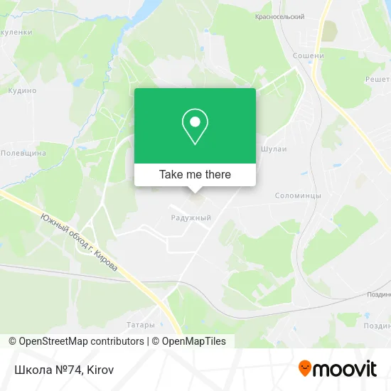Школа №74 map