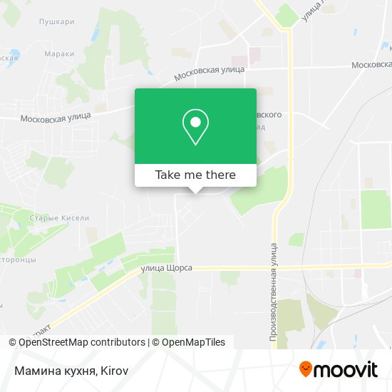 Мамина кухня map