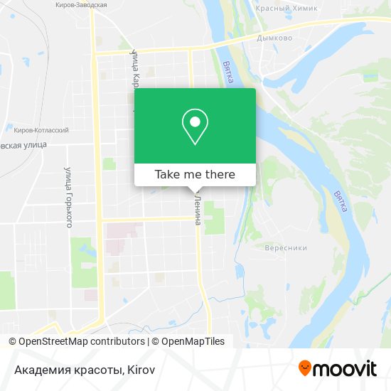 Академия красоты map