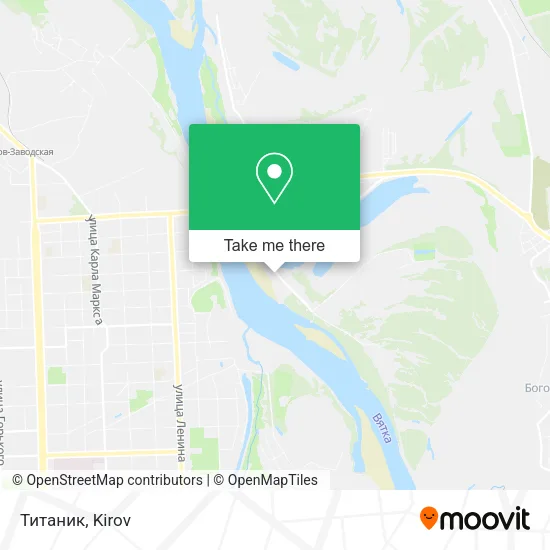 Титаник map
