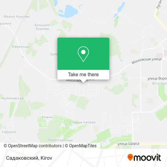 Садаковский map