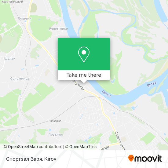 Спортзал Заря map