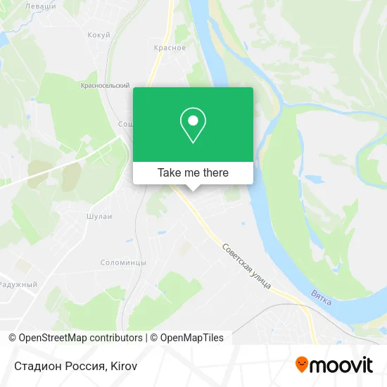Стадион  Россия map