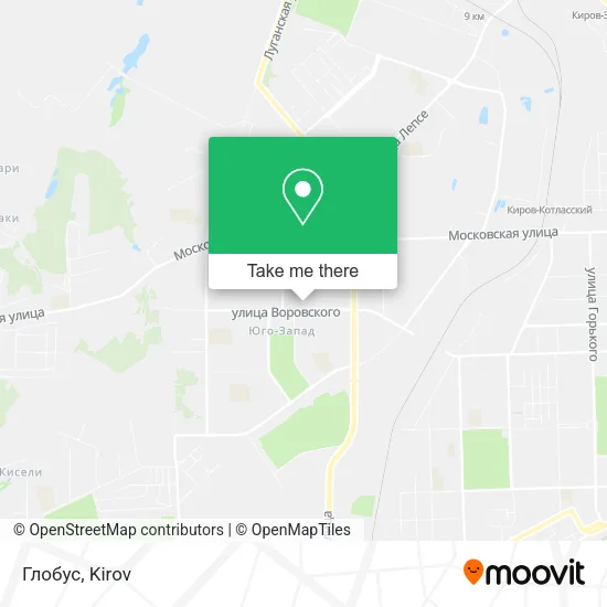 Глобус map
