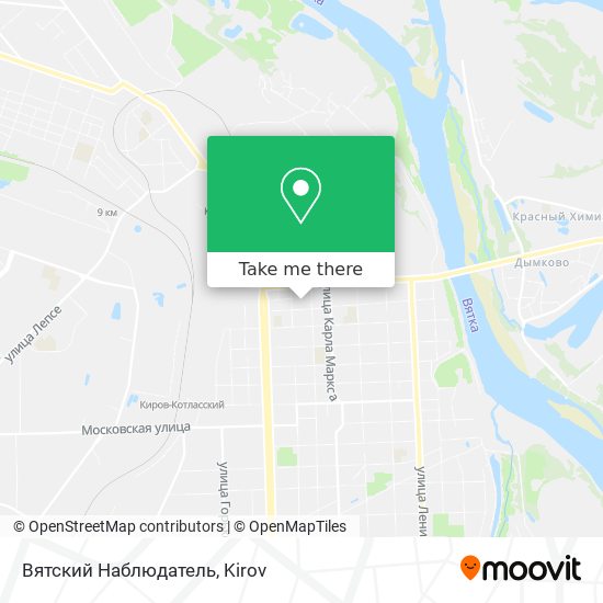 Вятский Наблюдатель map