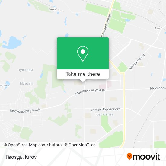 Гвоздь map