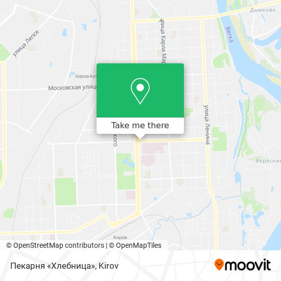 Пекарня «Хлебница» map