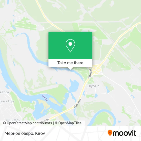 Чёрное озеро map