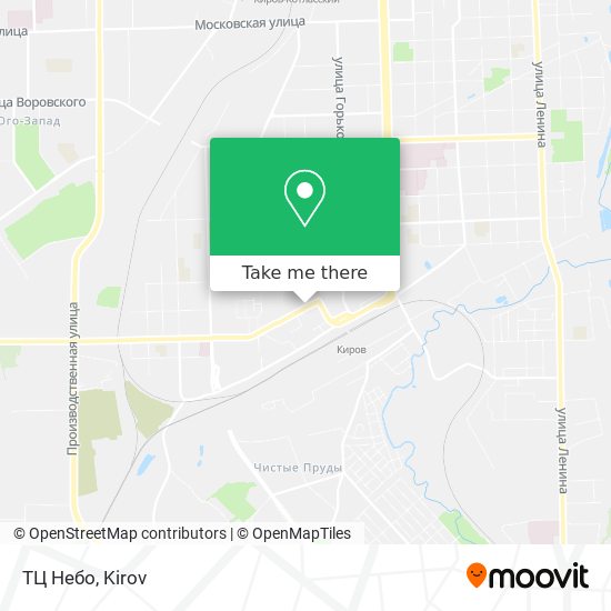 ТЦ  Небо map
