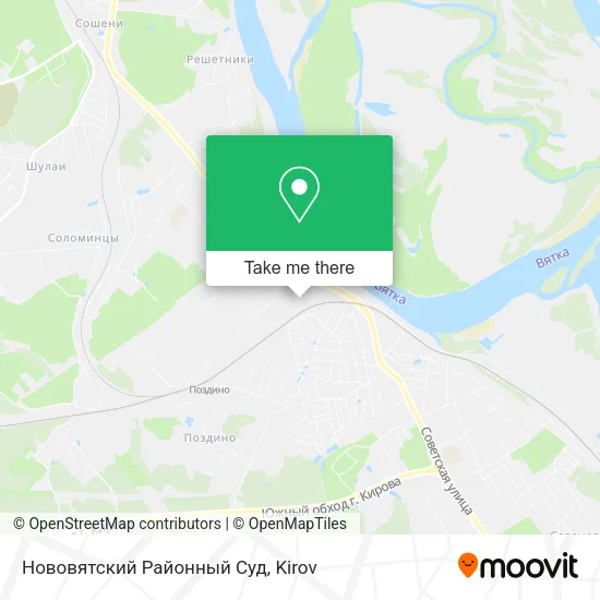 Нововятский Районный Суд map