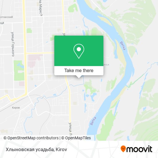 Хлыновская усадьба map