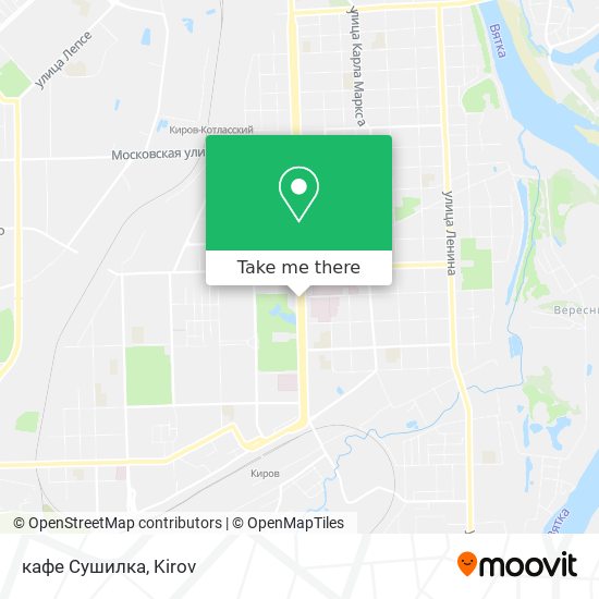 кафе  Сушилка map