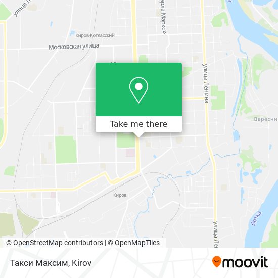 Такси Максим map