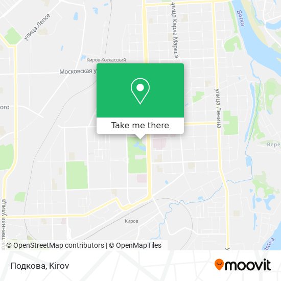 Подкова map
