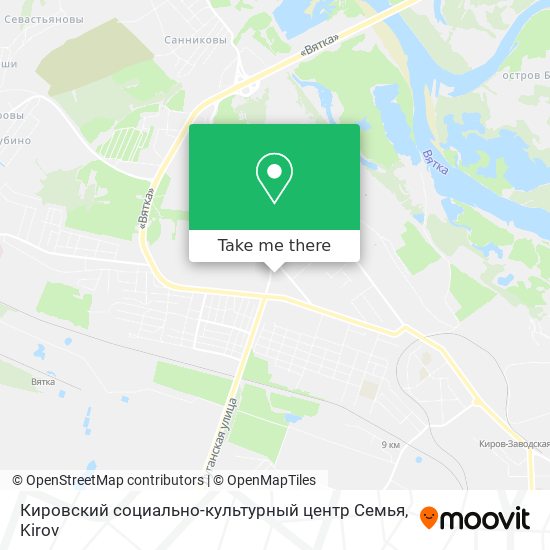 Кировский социально-культурный центр  Семья map