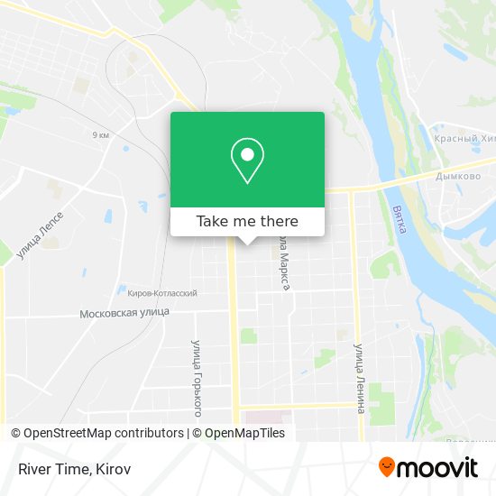 River Time map