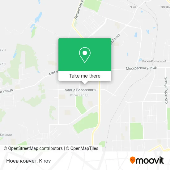 Ноев ковчег map